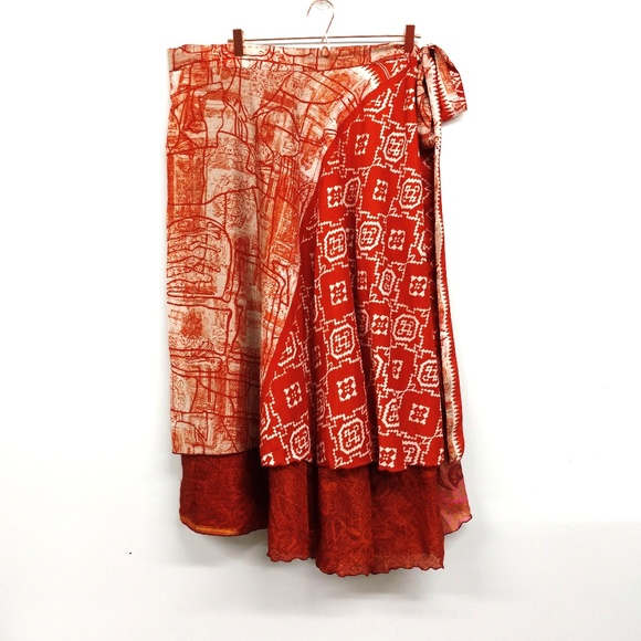 Other - Sarong Beautiful Two Layer Long Swim Coverup